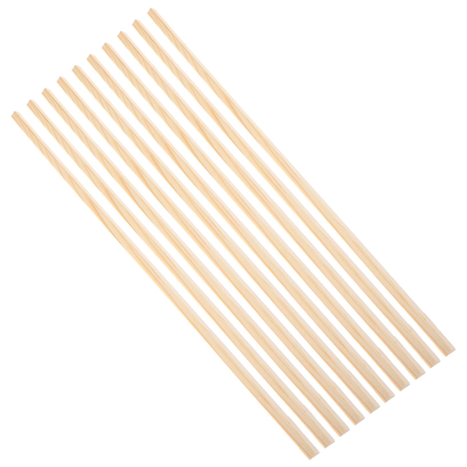 10個窓用木製モールディング トリム 木材装飾ストリップ モデル用 三角形木条 スクリーン装飾にな省力設計