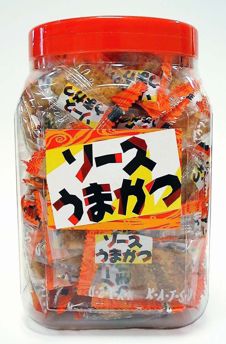 100ヶ入りソースうまかつ　駄菓子　大容量