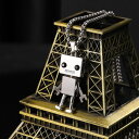 ネックレス ペンダント ペンダントトップ ネックレス ロングネックレス 大きめ 大ぶり カジュアル ロボ レディース 可愛い おしゃれ シンプル