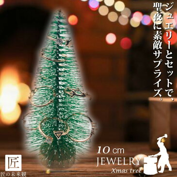 1000円ポッキリ ツリー ミニツリー 卓上ツリー 10cm おしゃれ かわいい 北欧 ツリーセット 北欧風 オーナメントセット付 飾り インテリア デコレーション xmas ヌードツリー ミニツリー 送料無料 金属アレルギー 6月 プレゼント 女性 つけっぱなし デザインリング
