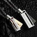 ペアネックレス ネックレス メンズ シルバー メンズネックレス ペアネックレス 大人 シンプル ペア ブランド つけっぱなし シルバー 錆びない プレート