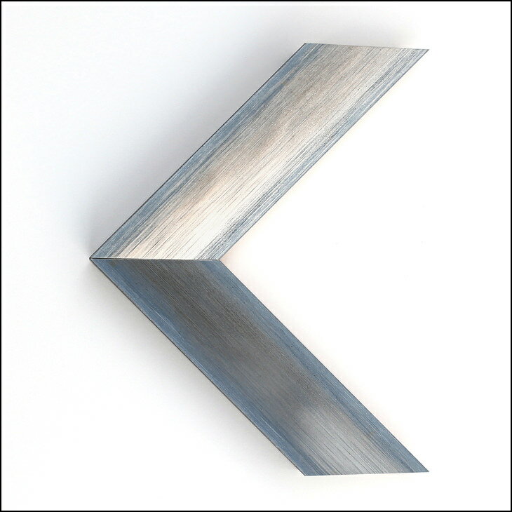 オーダーフレーム モールディング【D-44100 銀/青/側面グレー】Dランク額縁内寸法 縦＋横の計 1501&#12316;1600mmまで【大型送料別商品】【代引き不可】