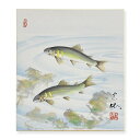 ≪メール便対応≫色紙 特価価格 初夏【田中玉仙 あゆ 019】直筆 日本画 絵画 色紙