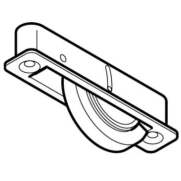 LAMP スガツネ工業上吊式引戸金物 ソフトクローザーFDシリーズ FD25SP品番 FD30-HGR注文コード 250-017-154部品名 下ガイド（底取付用）材料 ポリアセタール（POM）色 ライトブラウン