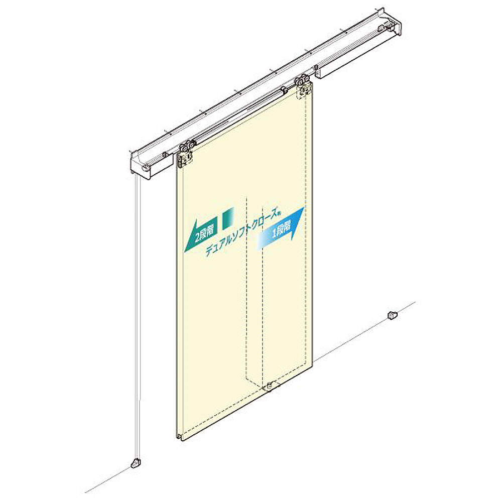 LAMP スガツネ工業FD30EX 上吊式引戸 デュアルソフトクローザー仕様/アウトセット/上ローラー木口掘込品番 FD30EX-DHCP-AK注文コード 250-044-055引戸 必須部品セット扉質量 30kg以下※レールは別売です。 開口部の壁面に取り付けるため、後付けができる引戸金物。引込機構の改良により、扉を開ける時の操作力が従来品より軽くなりました。 FD30EX 上吊式引戸 デュアルソフトクローザー仕様/アウトセット/上ローラー ◆メーカーLAMP スガツネ工業◆商品名FD30EX 上吊式引戸 デュアルソフトクローザー仕様/アウトセット/上ローラー木口掘込開口部の壁面に取り付けるため、後付けができる引戸金物。引込機構の改良により、扉を開ける時の操作力が従来品より軽くなりました。【注　意】●製品の注意事項を必ずご覧ください。●施工時の注意も必ずご覧ください。●本製品は一般住宅向けの用途を想定しています。その他の場所では他の製品（FD35EV 、LM-80 など）をご使用ください。 当店では、家具金物、建具金物、陳列金物等を販売させていただいている会社です。作業工具、現場用品、現場消耗品などもお客様の声をいただきながらラインナップを取り揃えています。ご意見、ご要望がございましたら、お気楽にどうぞ！！ 1〜5営業日以内に出荷予定です。 1