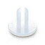 LAMP スガツネ工業スベリ鋲 W型品番 W-11注文コード 210-030-124材料 ポリエチレン（PE）色 ナチュラル