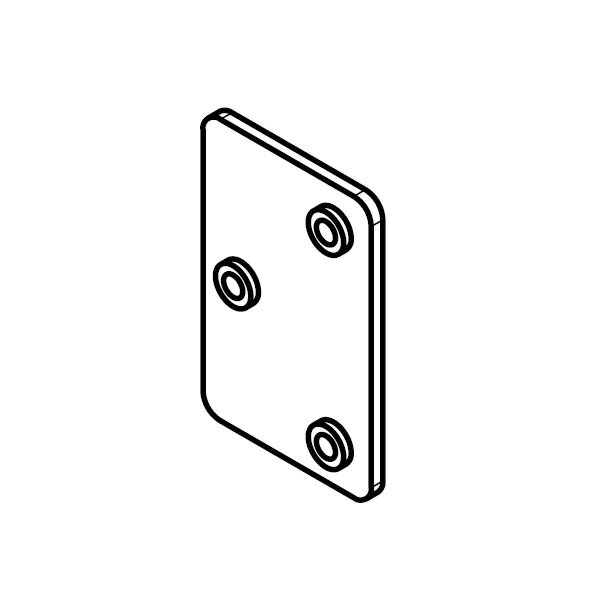 LAMP スガツネ工業垂直収納扉金物 ALT