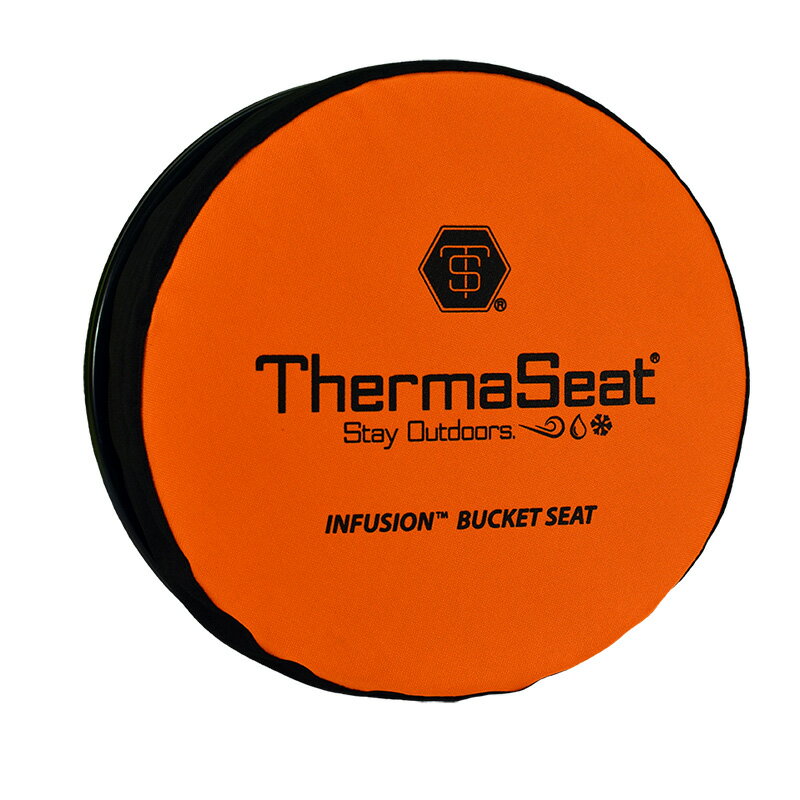 アメリカ USA US 工具 道具 ThermaSeat サーマシートスピンバケットシート3" 【ブラック/ネオンオレンジ】型番 513サイズ 直径30x高さ10(cm)※クッション部の高さ8cm製造国 MADE IN USA