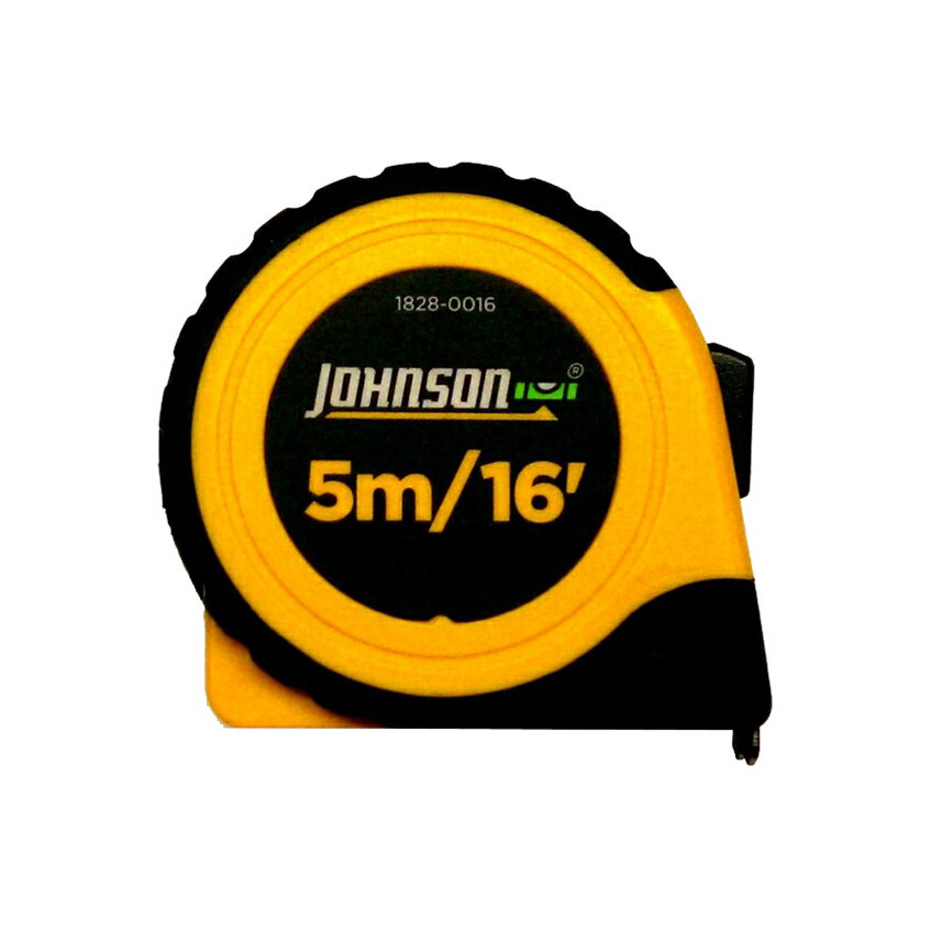 ꥫ USA US  ƻ JOHNSON 󥽥5m᥸㡼ʥ/ȥåʻ˷ 1828-0016 L7.5xW7xD4cmۺ¬Ĺ 5m/16ե