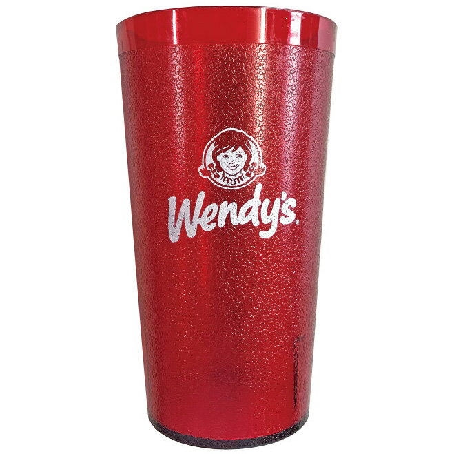 アメリカ USA US GOODS グッズIMPACT TUMBLERS Wendy's REDインパクト タンブラーズ ウェンディーズ レッドサイズ H150mm × φ80mmJAN 4589731199659