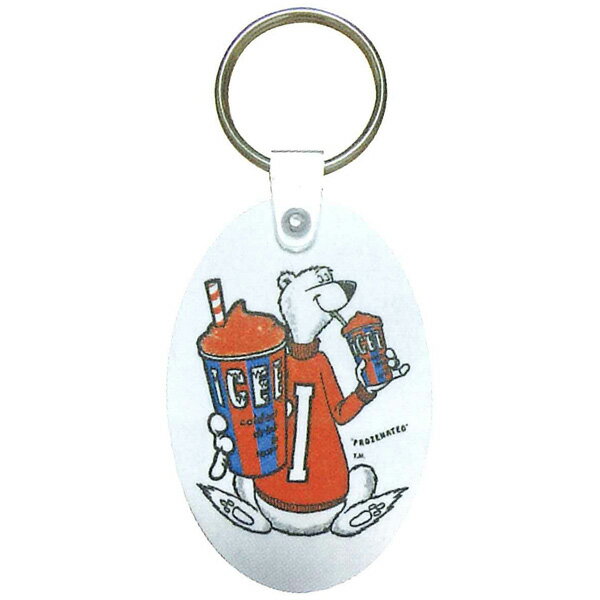 楽天建築金物・工具専門店たくみちゃんアメリカ USA US GOODS グッズRUBBER KEYCHAIN ICEE BEARラバー キーチェーン アイシー ベアーキーホルダーサイズ H60mm × W40mmJAN 4589731192940