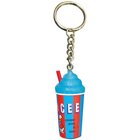 楽天建築金物・工具専門店たくみちゃんアメリカ USA US GOODS グッズ3D KEYCHAIN ICEE BLUEスリーディー キーチェーン アイシー ブルーキーホルダーサイズ H50mm × φ23mmJAN 4589731194258