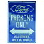 ꥫ USA US GOODS åUS EMBOSSED SIGN FORD PARKING桼 ܥ  ե ѡ󥰥֥ꥭ  ƥꥢߥ H370mm  W250mmJAN 4589731198140