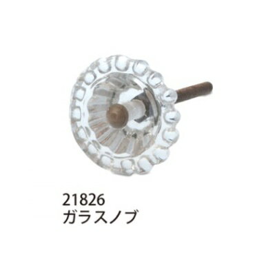 POSH LIVING ポッシュリビングPOSH MADE HANDCRAFT GOODS0519-001ガラスノブ 21826ガラス/アイアン