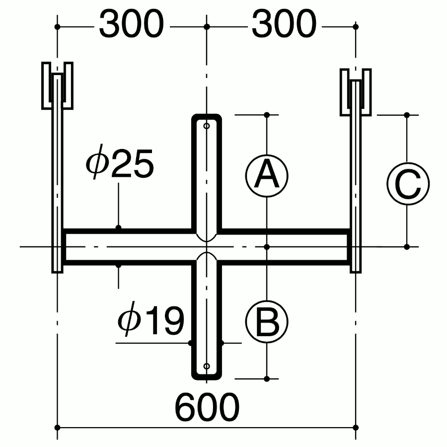 ROYAL ЃC uPbgNXo[VO19 iԁFBXS-19S-2025 TCYF600mm AjbPTe X`[ AA SYSTEM JeSFNXnK[yCΏۊOz