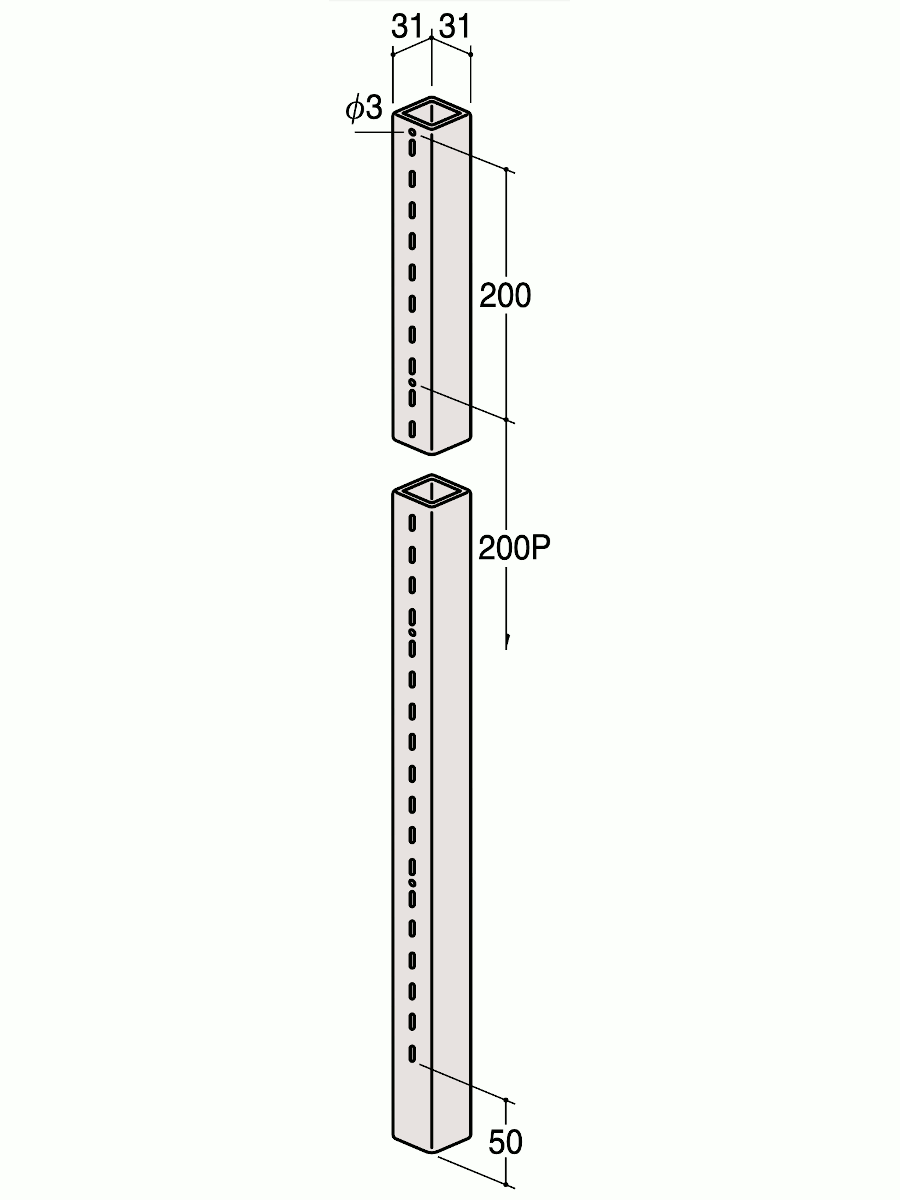 ROYAL ЃC XNGA[XbgB iԁFS1B-31/31 VOXbgi1ʁj 2750mm 31~31mm n X`[ AA SYSTEM JeSFT|[gyCΏۊOz