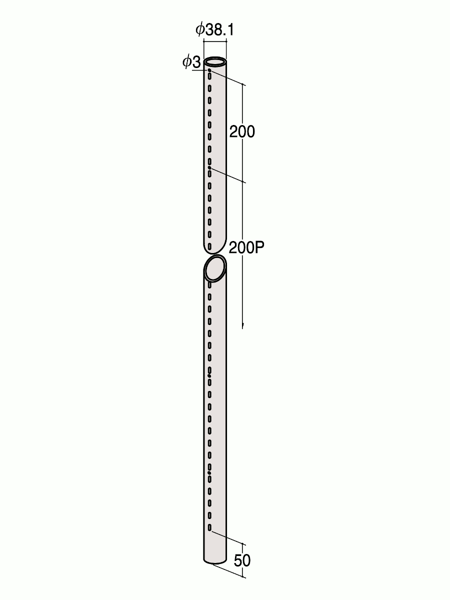 ROYAL ЃC EhXbgB iԁFS2B-R38 1800mm 38.1mm n X`[VOXbg(2) AA SYSTEM JeSFT|[gyCΏۊOz