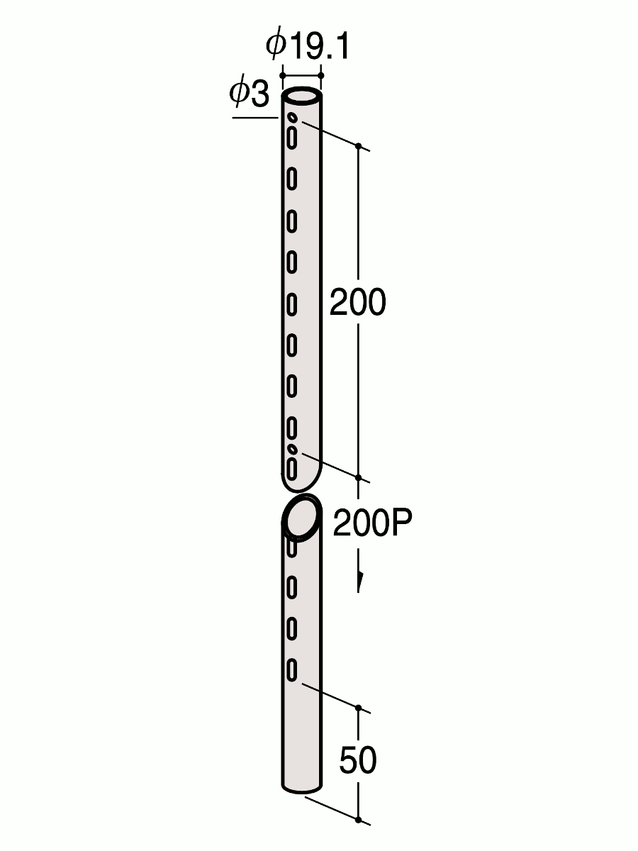 ROYAL ЃC EhXbgB iԁFS2B-19 1350mm 19.1mm n X`[VOXbg(2) AA SYSTEM JeSFT|[gyCΏۊOz