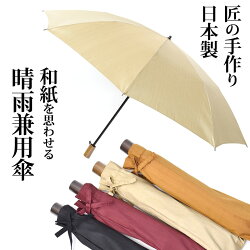 【草の香】折り畳み傘 甲州織 シルクシャンタン 婦人 8本骨 日本製 晴雨兼用 全4色