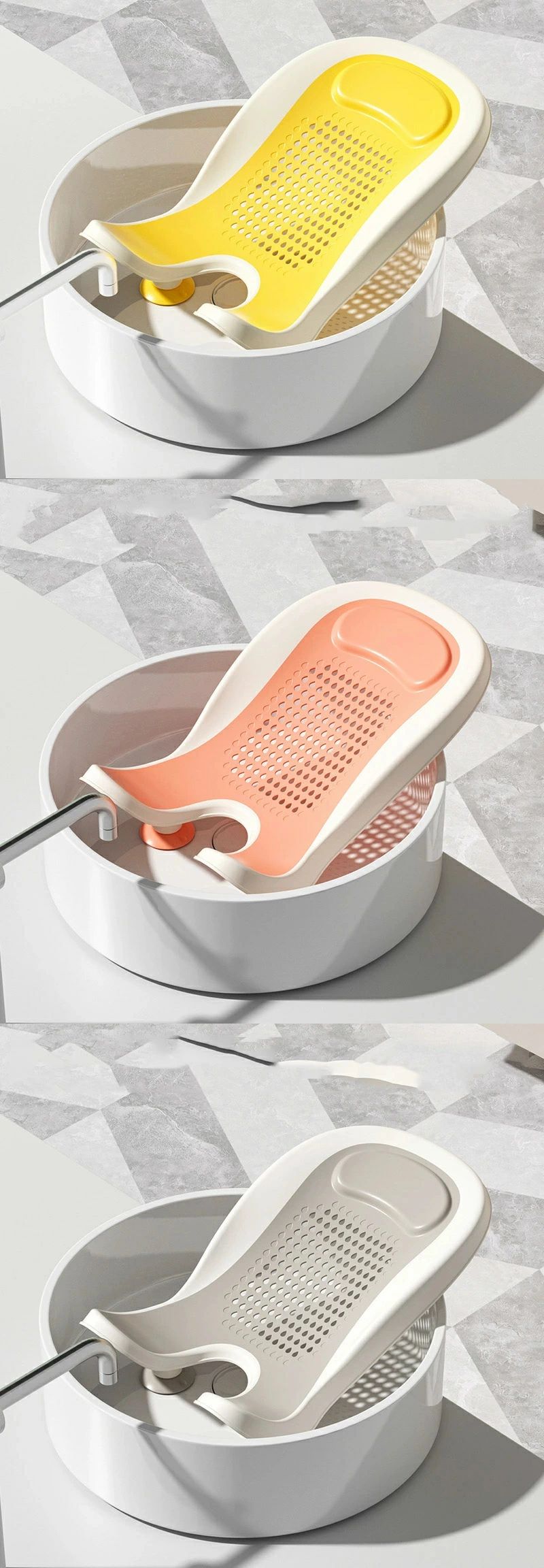【ポイント 10 倍】洗面器用品 沐浴 ベビーバスチェア ベビーバス ポータブルバス...