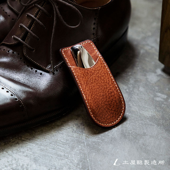 【土屋鞄】ウルバーノ レザーケースシューホーン 靴べら軽量 おしゃれ メンズ 本革 オールレザー ブランド プレゼント ギフト 誕生日 日本製 バレンタイン 彼氏 旦那 夫