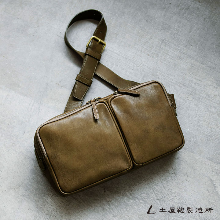 【土屋鞄】 ビークル トリジップボディーバッグ ボディーバッグ ボディバッグ ショルダーバッグ メンズ 斜めがけ 革 レザー ブランド かっこいい 大人 男性 バレンタイン 彼氏 旦那 夫