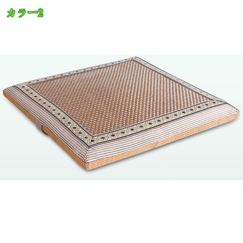 500円OFFクーポン シートパッド 竹マット オフィスチェアカバー カーシートクッション メッシュ 竹 カークッション 快適 通気 バンブーカバー 蒸れない メッシュ 防虫 耐久 涼しい オフィスチェア 車シート用品 天然竹製 四角 チェアパッド takushistore [2]