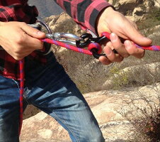 クライミングロープ8mm20mザイルガイロープ登山キャンプアウトドア
