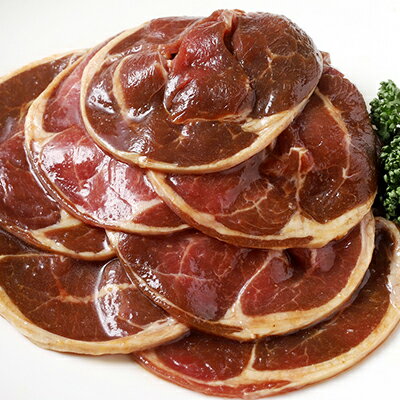 ジンギスカンひつじの誘惑　味付ラム肉(ロール)300g×10個(簡易鍋付き)　【楽ギフ_...
