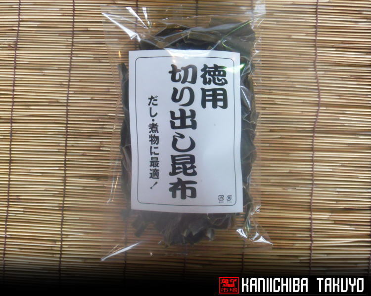 北海道釧路産・徳用切り出し昆布　200g