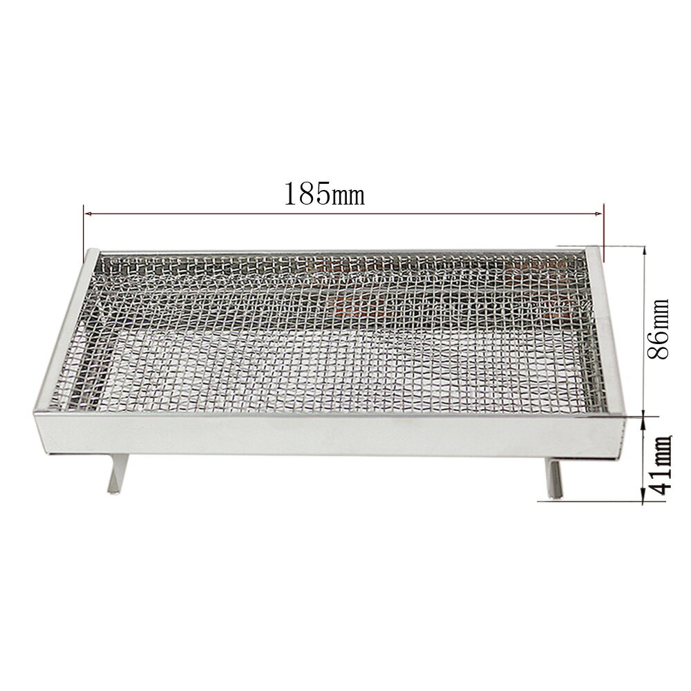 Talea 304高級ステンレス製 お墓用横置き型線香皿香炉皿QS537