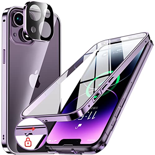 ���b�N�@�\�t�� �����|�b�v�A�b�v�{�^�� iPhone14 Plus �p �P�[�X �N���A ���ʋ����K���X 9H�d�x ��̌^�����Y�ی� �A�C�t�H��14�v���X �J�o�[ �A���~�o���p�[�P�[�X ���^���t���[�� �ϏՌ� ���h�~ �����x�^�b�` ���^ �y��