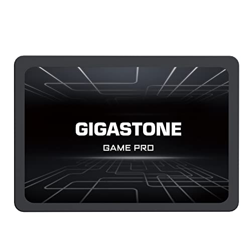 Gigastone 内蔵SSD 1TB Game Pro 2.5インチ 3D NAND採用 7mm SATA III 6Gb/s 最大読み込み速度 540MB/s メーカー3年保証