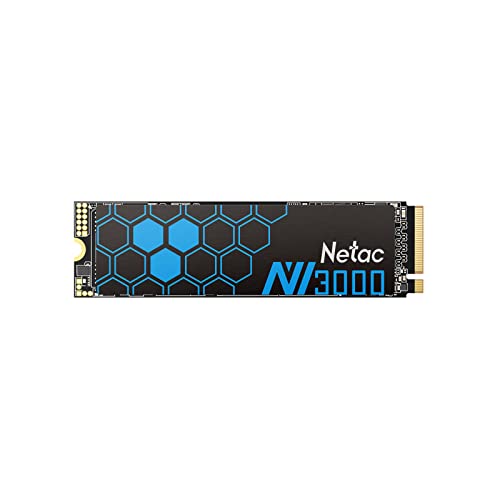 Netac M.2 SSD 1TB PCIe Gen3.0x4 NVME1.4 MV[gtő3,300MB/b 3D Nand̗p SSD fXNgbv - NV3000 ^SSD É d ϐU ϏՌ