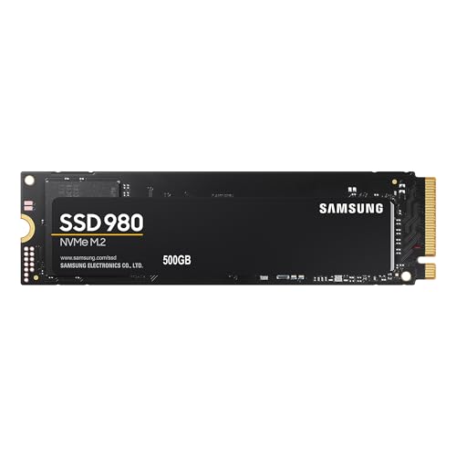 Samsung 980 500GB PCIe Gen 3.0 4 NVMe M.2 ő 3,100MB/b  SSD MZ-V8V500B/EC Kۏؕi