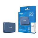Crucial(クルーシャル) X10 外付け SSD 1TB USB3.2/Type-C iPhone15シリーズ動作確認済 最大読込速度2100MB/秒 正規代理店保証品 Mylioモデル CT1000X10SSD9-02