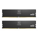 TEAM DDR5 6000Mhz PC5-48000 32GBx2枚 64GBkit デスクトップ用メモリ T-CREATEシリーズ 10層基盤 UDIMM ...