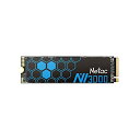 Netac M.2 SSD 500GB ヒートシンク付 PCIe Gen3.0x4 NVME1.4 最大3,300MB/秒 3D Nand採用 SSD デスクトップ - NV3000 内蔵型SSD 静音性 低消費電力 耐振動 耐衝撃性