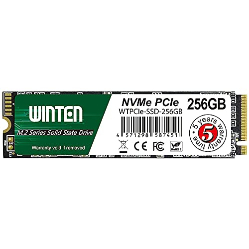 WINTEN  SSD 256GB NVMe M.2 2280 PCIe Gen 3.0 4 3D NAND (őǎ 3100MB/s ő发 1800MB/s) 5Nۏ WTPCIe-SSD-256GB K㗝Xi