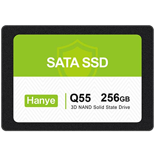 Hanye 256GB ^SSD 2.5C` 7mm SATAIII 6Gb/s 520MB/s 3D NAND̗p A~➑ K㗝Xi 3Nۏ