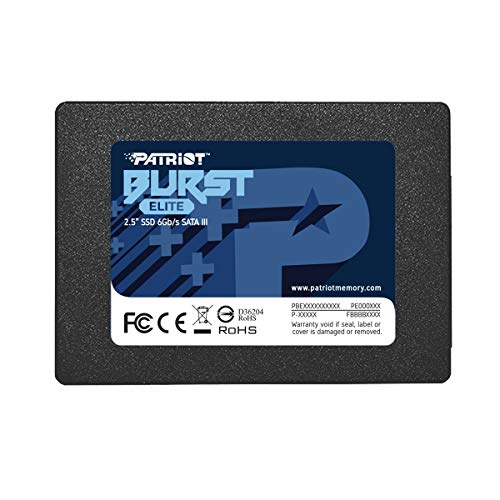 Patriot Memory SSD 120GB Burst Elite SATA3 内蔵2.5インチ PBE120GS25SSDR