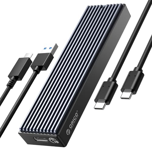 ORICO M.2 SSDP[X USB-C to NVMe M-Key / BM Key Nvmê ɑΉ USB 3.1 Gen2 10Gbps OtP[X ABS+A~ގ UASPT|[g2230/2242/2260/2280 SSD