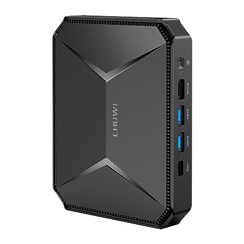 ミニPC Windows11 第12世代インテルAlder Lake N100 CHUWI HeroBox2023 Mini Pc DDR5 8GB 256GB SSD 4K@60Hz 最大3.4GHz 小型PC 高速Wi-Fi6 BT5.2 Type