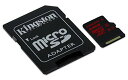 キングストン Kingston microSDXCカード 64GB クラス U3 UHS-I 対応 アダプタ付 SDCA3/64GB 永久保証
