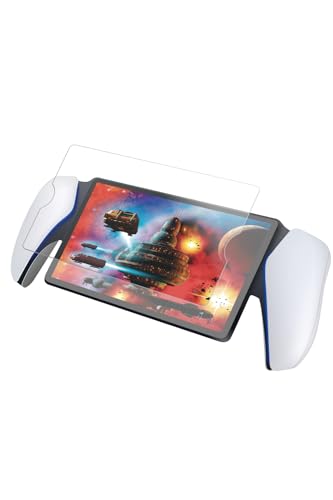 エレコム PlayStationPortal リモートプレーヤー PS5 ガラスフィルム 硬度10H 指紋防止 飛散防止 ラウンドエッジ加工 クリア GM-P5P23FLGAR