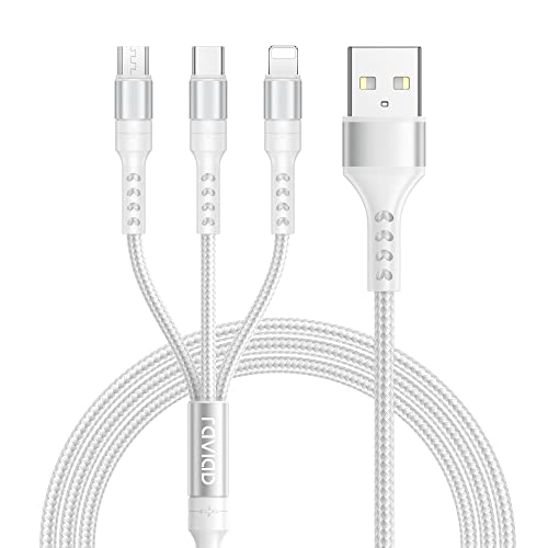 RAVIAD 3in1 [dP[u USB P[u 3A }[d [dR[h USB Type C P[u Micro USB P[u Phone [dP[u 3䓯d\ Phone Android ^CvC Xiaomi Samsu