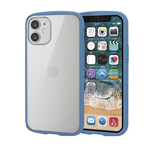 쥳 iPhone 12 mini  Qiб ϥ֥å Ѿ׷ TOUGHSLIM LITE ե졼५顼 ֥롼 PM-A20ATSLFCBU