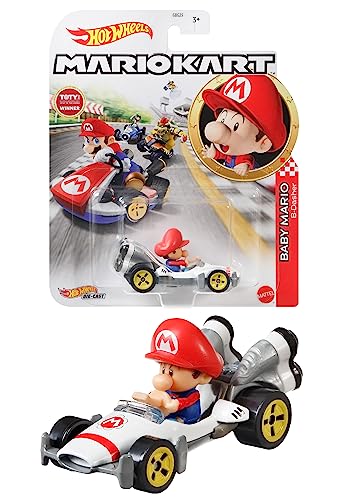 ホットウィール(Hot Wheels) マリオカート ベビーマリオ/Bダッシュ 3才~ GRN12