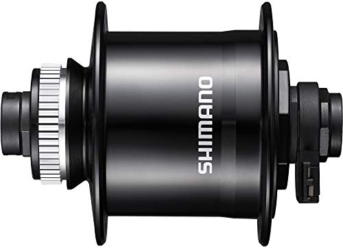 シマノ(SHIMANO) ハブダイナモ DH-UR705 ブラック 32H 12mmEスルー E2 6V-3.0W センターロックローター対応 OLD:100mm EDHUR7053DBGL