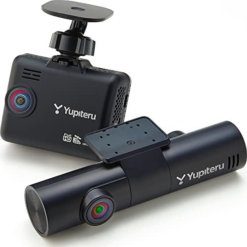 ユピテル ドライブレコーダー front_upper 全方向3カメラ marumie Y-3000 Full HD 200万画素 あおり運転自動保存 microSD(32GB)付 3年保証 Yupiteru
